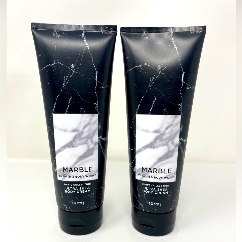 Bath and Body Works Marble Men’s Collection Body Cream 2 ok